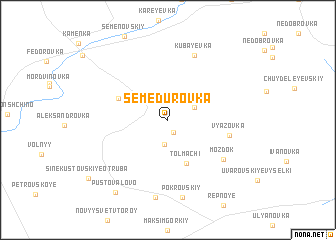 map of Semedurovka