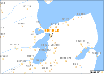 map of Semela