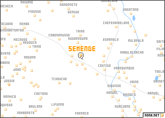 map of Semende