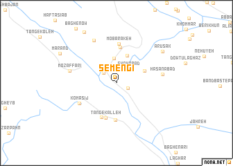 map of Semengī