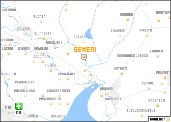 map of Semeni