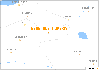 map of Semëno-Ostrovskiy