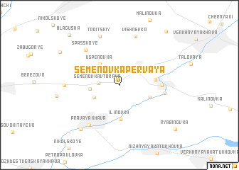 map of Semënovka Pervaya