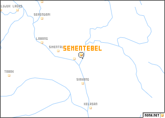map of Sementebel
