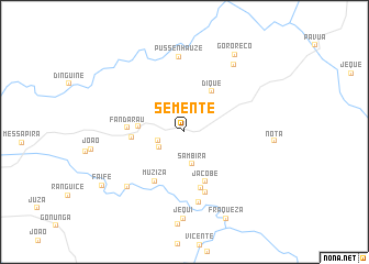 map of Semente