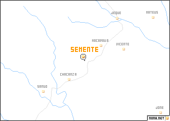 map of Semente