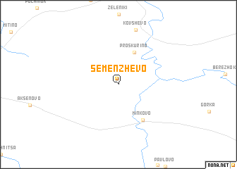 map of Semenzhevo