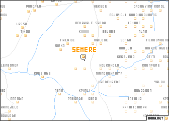 map of Séméré