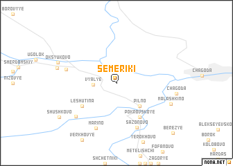 map of Semeriki