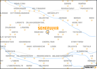 map of Semeruvka