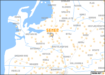 map of Semer