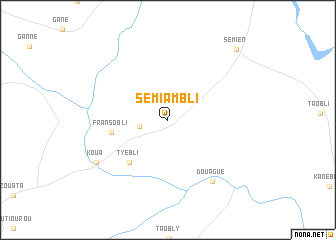 map of Sémiambli