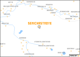 map of Semichastnoye