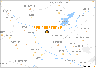 map of Semichastnoye