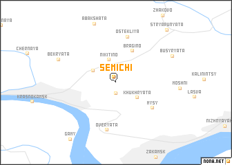 map of Sëmichi