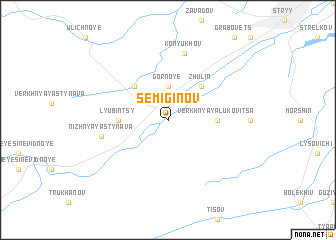 map of Semiginov