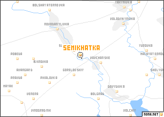 map of Semikhatka