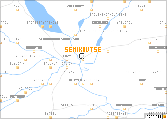 map of Semikovtse