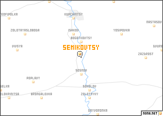 map of Semikovtsy