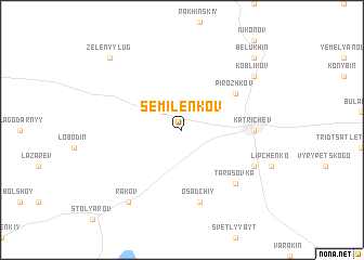 map of Semilenkov