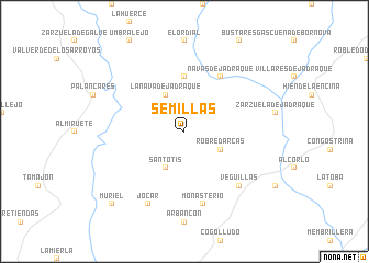 map of Semillas