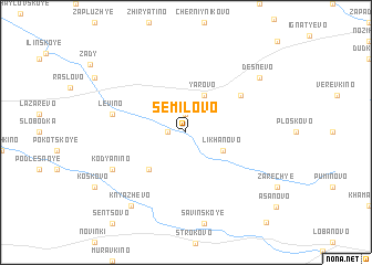 map of Semilovo