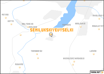 map of Semilukskiye Vyselki