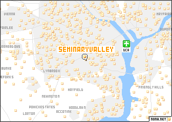 map of Seminary Valley