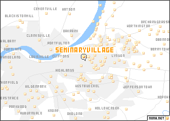 map of Seminary Village