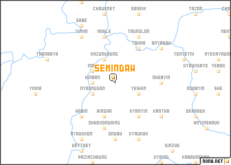 map of Semindaw