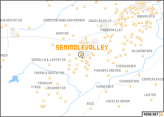 map of Seminole Valley