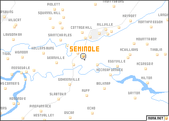 map of Seminole