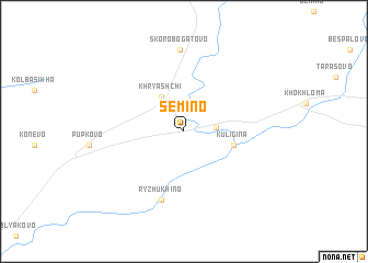 map of Semino