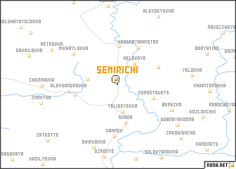 map of Semirichi