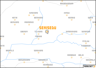 map of Semisedu