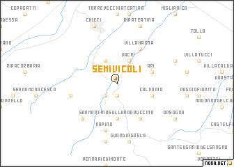 map of Semivicoli