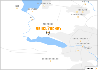map of Sem\