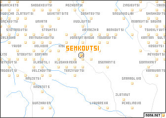 map of Semkovtsi