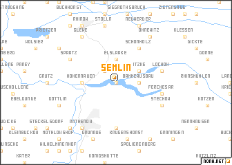 map of Semlin