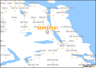 map of Semmersby