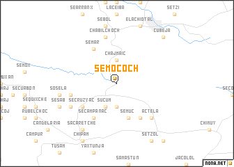 map of Semococh