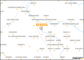 map of Semond