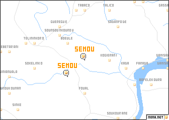 map of Semou