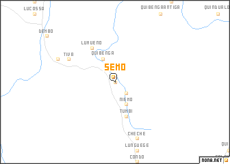 map of Semo