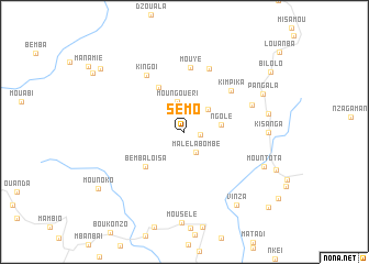 map of Sémo