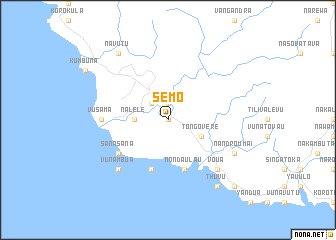 map of Semo