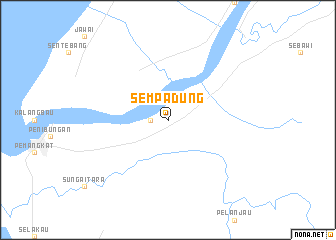 map of Sempadung