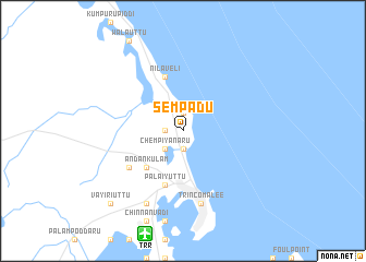 map of Sempadu