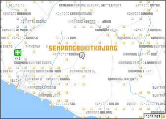 map of Sempang Bukit Kajang