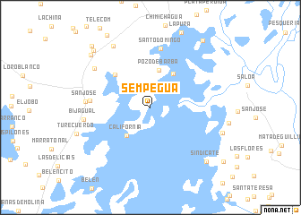 map of Sempegua